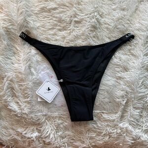 Kamoni Black Bikini Bottom